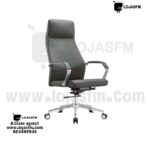 Cadeira giratória de Escritório Ergonômica com Base Cromada – Entrega e Montagem Inclusas