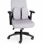 Cadeira giratória de Escritório Ergonómica com Encosto Duplo – Conforto e Suporte para Escritório