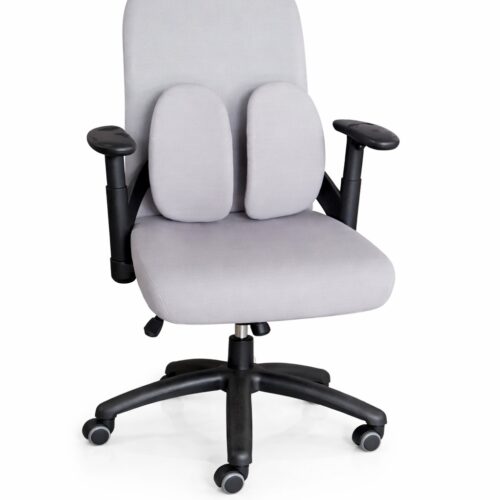 Cadeira giratória de Escritório Ergonómica com Encosto Duplo – Conforto e Suporte para Escritório