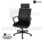 Cadeira giratória Executiva Ergonómica com Apoio de Cabeça em Tela Mesh – Regulável com Rodas | Entrega e Montagem Inclusa