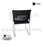 Cadeira de Escritório Fixa com Base Metálica Cromada – Conforto e Design Moderno - Image 2