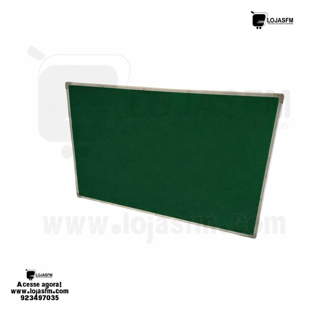 Quadro Verde Escolar 120x80cm – Ideal para Escritório, Escola e Treinamentos - Image 1