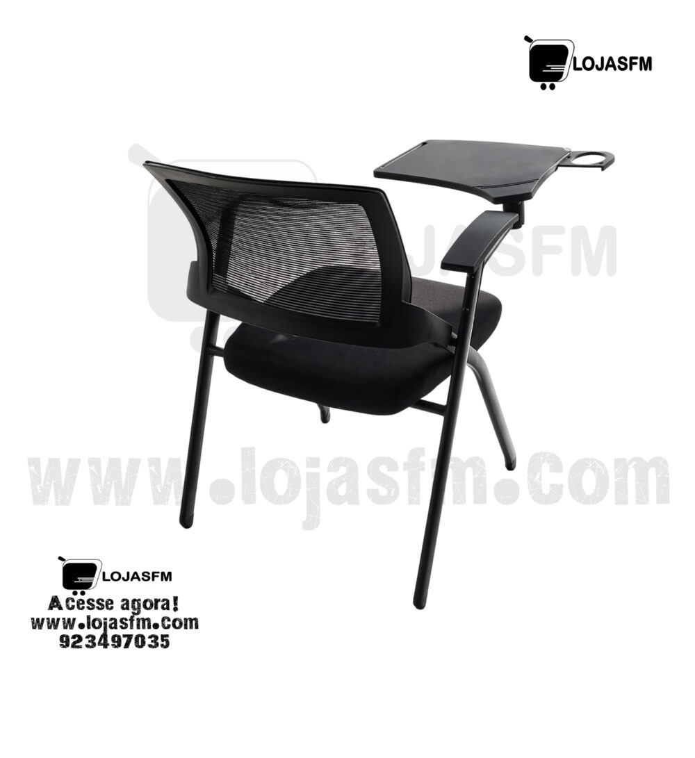 Cadeira com palmatoria Universitária com Prancheta Dobrável Ergonómica – Estrutura Metálica Reforçada - Image 2