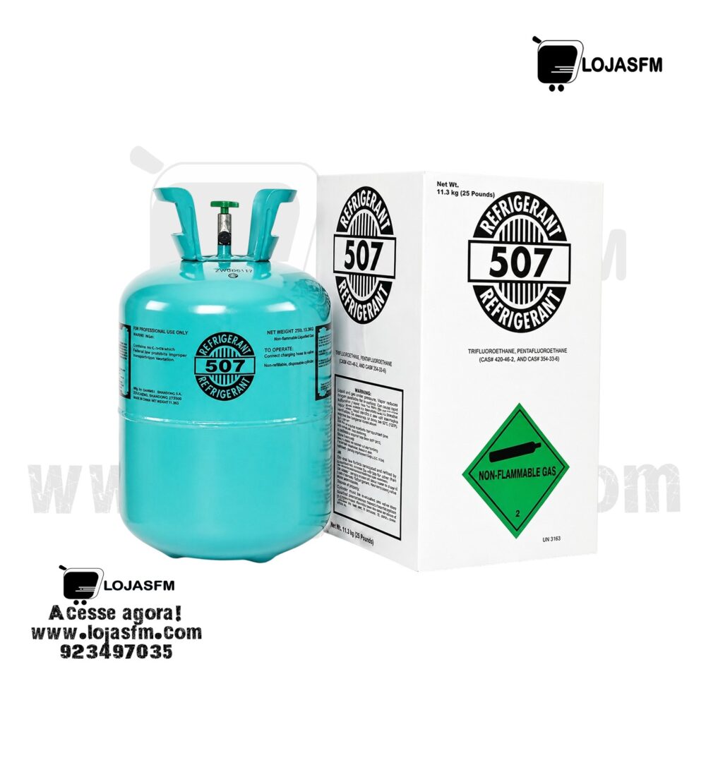 Gás Refrigerante R507 Novo (11.3KG) – Alta Performance para Refrigeração | Entrega ao Domicílio - Image 1
