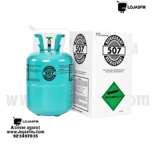 Gás Refrigerante R507 Novo (11.3KG) – Alta Performance para Refrigeração | Entrega ao Domicílio