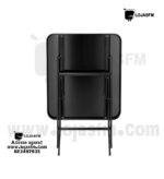 Mesa Dobrável Quadrada 80x80 cm – Preta | Escritório, Eventos e Uso Multifuncional - Image 2