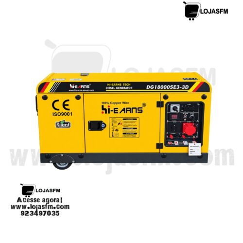 Gerador Diesel 10 kVA Trifásico e Monofásico – Hi-Earns